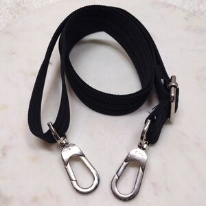 Le Pliage Black Adjustable Strap 28 1/2"-49 1/2" L x 1 3/16" W #135-57